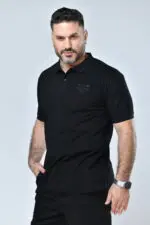 ⁦טל - פולו קצר פיקה ריקמה⁩ – תמונה ⁦5⁩