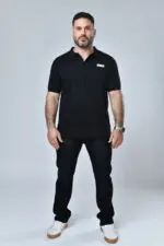 ⁦פאלם - פולו קצר כותנה ריל⁩ – תמונה ⁦5⁩