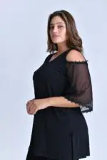 ⁦ניצן - טוניקה כתף רזיל סר⁩ – תמונה ⁦3⁩