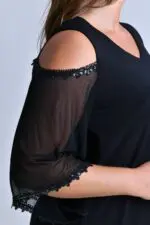 ⁦ניצן - טוניקה כתף רזיל סר⁩ – תמונה ⁦4⁩