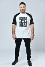 ⁦אופק - טי קצר רגלן פרינט⁩ – תמונה ⁦4⁩