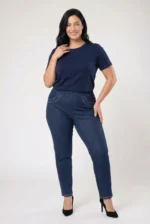 ⁦הילי - מכנס לייקרה ג'ינס⁩ – תמונה ⁦12⁩