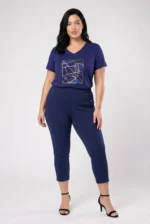 ⁦פרסקו - טייץ ג'רסי 7/8⁩ – תמונה ⁦30⁩